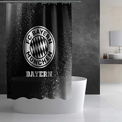 Шторка для душа Bayern sport на темном фоне, цвет: 3D-принт — фото 2