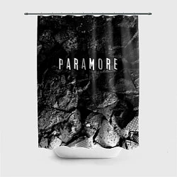 Шторка для душа Paramore black graphite, цвет: 3D-принт