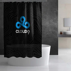 Шторка для душа Cloud9 hi-tech, цвет: 3D-принт — фото 2