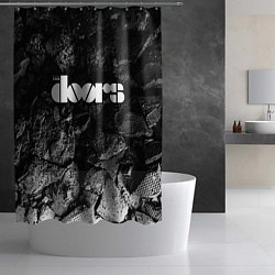 Шторка для душа The Doors black graphite, цвет: 3D-принт — фото 2