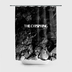 Шторка для душа The Offspring black graphite, цвет: 3D-принт