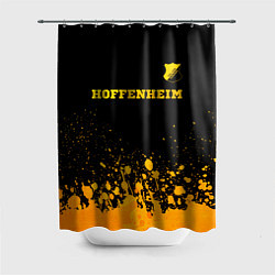 Шторка для душа Hoffenheim - gold gradient посередине, цвет: 3D-принт