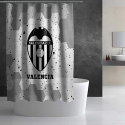 Шторка для душа Valencia sport на светлом фоне, цвет: 3D-принт — фото 2