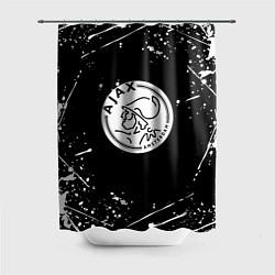 Шторка для ванной Аякс краски брызги спорт