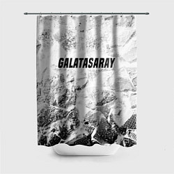 Шторка для душа Galatasaray white graphite, цвет: 3D-принт