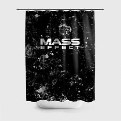 Шторка для душа Mass Effect black ice, цвет: 3D-принт