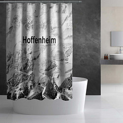 Шторка для душа Hoffenheim white graphite, цвет: 3D-принт — фото 2