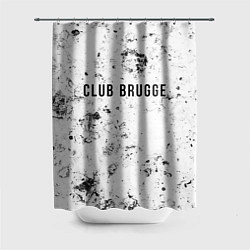Шторка для душа Club Brugge dirty ice, цвет: 3D-принт