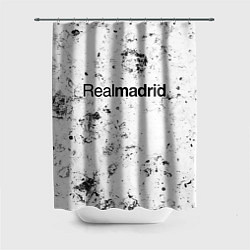 Шторка для душа Real Madrid dirty ice, цвет: 3D-принт
