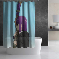 Шторка для душа Ферн в небе, цвет: 3D-принт — фото 2