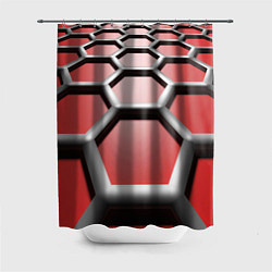 Шторка для душа Броня робота, цвет: 3D-принт