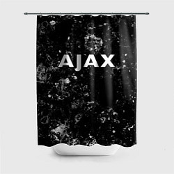 Шторка для душа Ajax black ice, цвет: 3D-принт