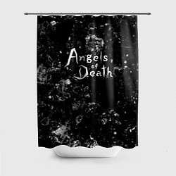 Шторка для душа Angels of Death black ice, цвет: 3D-принт