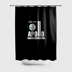 Шторка для душа Apollo space, цвет: 3D-принт