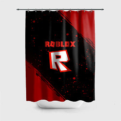 Шторка для душа Roblox текстура мобайл гейм, цвет: 3D-принт