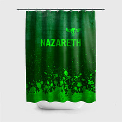 Шторка для ванной Nazareth - green gradient посередине