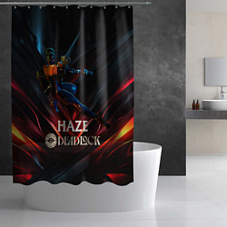 Шторка для душа Deadlock Haze dark, цвет: 3D-принт — фото 2