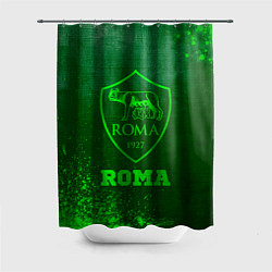 Шторка для душа Roma - green gradient, цвет: 3D-принт