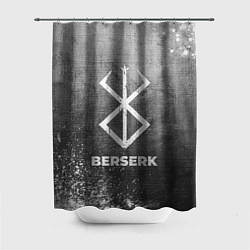 Шторка для душа Berserk - grey gradient, цвет: 3D-принт