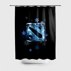 Шторка для душа Dota 2 - ice, цвет: 3D-принт