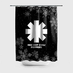 Шторка для душа Снежный Red Hot Chili Peppers, цвет: 3D-принт