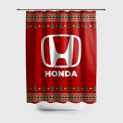 Шторка для душа Honda new year, цвет: 3D-принт