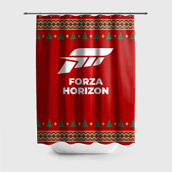 Шторка для душа Forza Horizon new year, цвет: 3D-принт