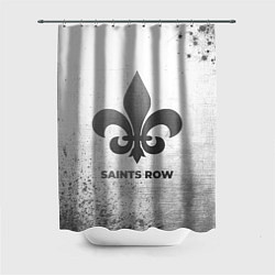 Шторка для душа Saints Row - white gradient, цвет: 3D-принт