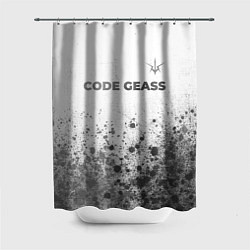 Шторка для душа Code Geass - white gradient посередине, цвет: 3D-принт