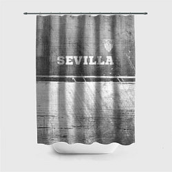 Шторка для душа Sevilla - grey gradient посередине, цвет: 3D-принт