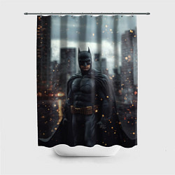 Шторка для душа Бэтмен в искрах, цвет: 3D-принт