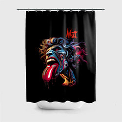 Шторка для душа Mick Jagger - Rolling Stones, цвет: 3D-принт