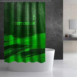 Шторка для душа Tottenham - green gradient посередине, цвет: 3D-принт — фото 2