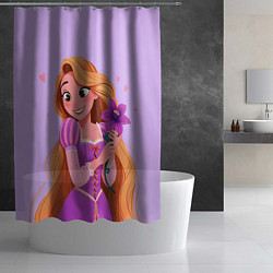 Шторка для душа Rapunzel - big pictures, цвет: 3D-принт — фото 2