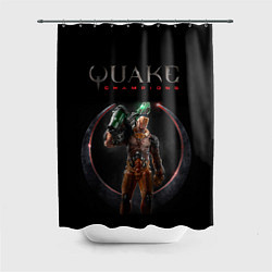 Шторка для душа Quake champions - Visor, цвет: 3D-принт