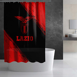 Шторка для душа Lazio - red gradient, цвет: 3D-принт — фото 2