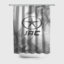 Шторка для душа JAC - white gradient, цвет: 3D-принт