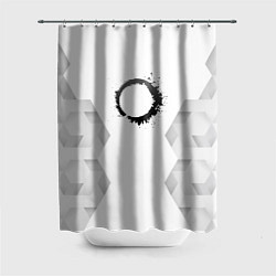 Шторка для ванной The Callisto Protocol white poly