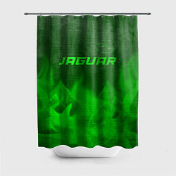Шторка для душа Jaguar - green gradient посередине, цвет: 3D-принт