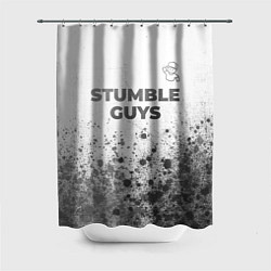 Шторка для ванной Stumble Guys - white gradient посередине