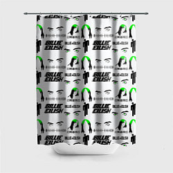 Шторка для душа Billie Eilish singer, цвет: 3D-принт