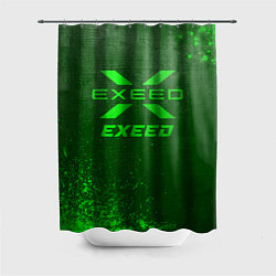 Шторка для ванной Exeed - green gradient