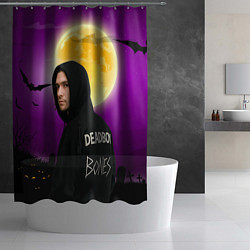 Шторка для душа Deadboy Bones, цвет: 3D-принт — фото 2