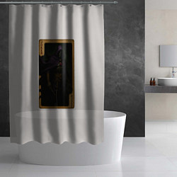 Шторка для душа Кайрос: джокер, цвет: 3D-принт — фото 2