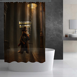 Шторка для душа Bobritto Bandito мем, цвет: 3D-принт — фото 2