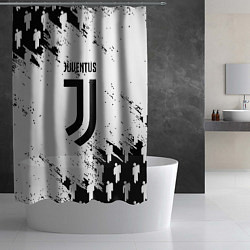 Шторка для душа Juventus люди спорт, цвет: 3D-принт — фото 2