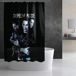 Шторка для душа Dave Gahan Depeche Mode rose, цвет: 3D-принт — фото 2