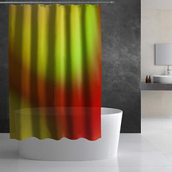Шторка для душа Color multicolored gradient, цвет: 3D-принт — фото 2