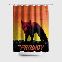 Шторка для душа The Prodigy: Red Fox, цвет: 3D-принт