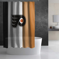Шторка для душа Philadelphia Flyers, цвет: 3D-принт — фото 2